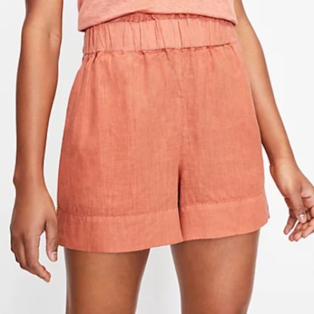 Lou & Grey Linen Pull On Shorts
